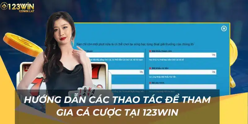 Quy trình mở tài khoản đăng ký 123Win nhanh chóng